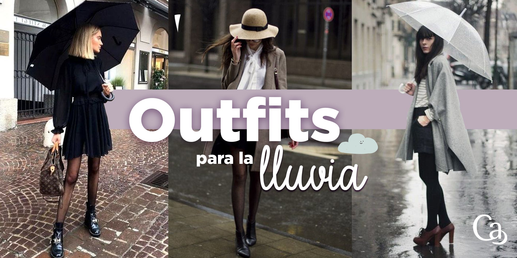 Looks Ideales para la Temporada de Lluvias en Verano
