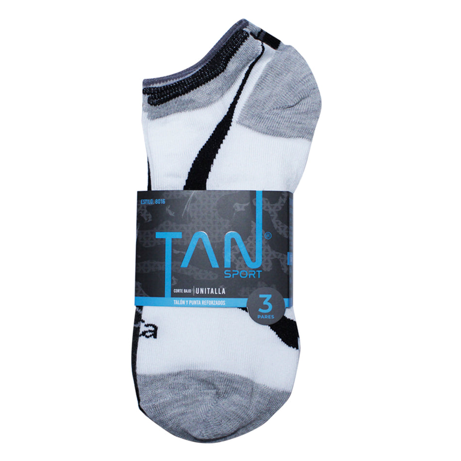 3 Pack Tin Deportivo Caballero Sin Felpa