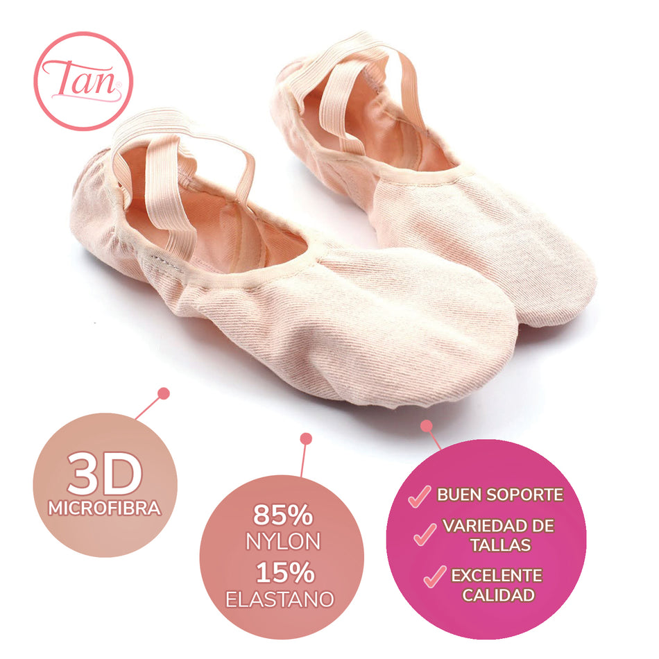 Zapatilla de ballet Lona Stretch Niña