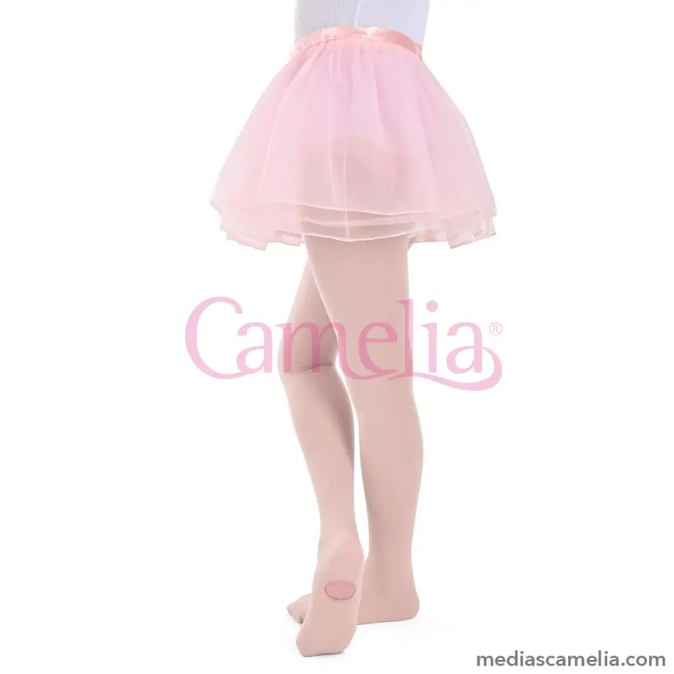Falda Tutú de Ballet Para niñas– Medias Camelia