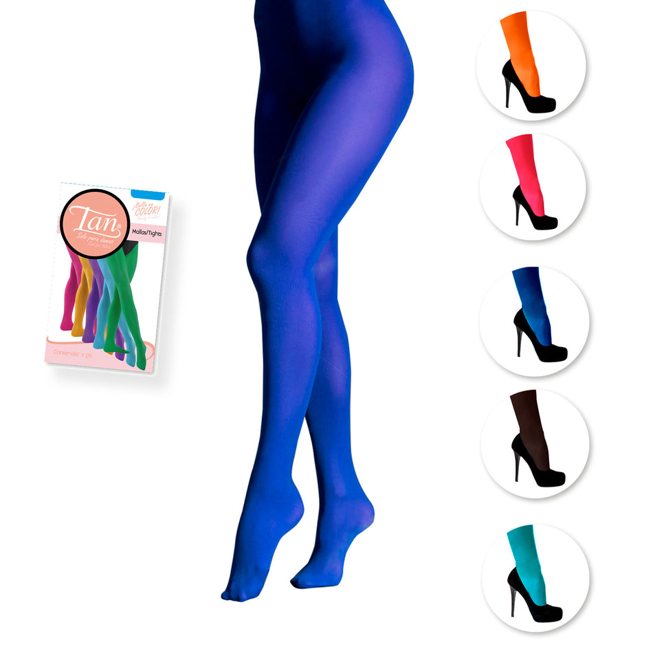 Malla Nylon de colores para Dama Mod. 5001– Medias Camelia