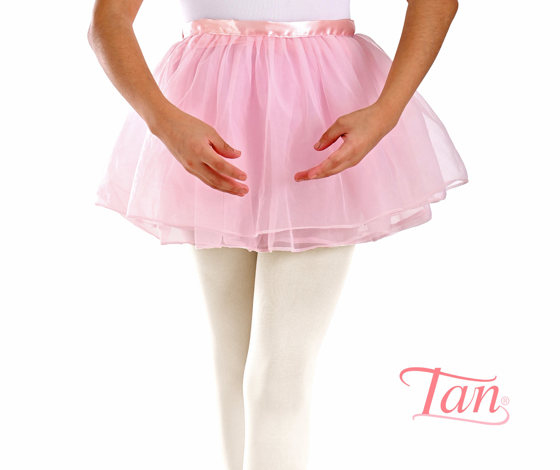 Falda tutú de ballet con contraste en capas de tul para mujer